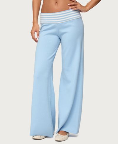 Женские брюки Edikted Clarisse Stripey Flared