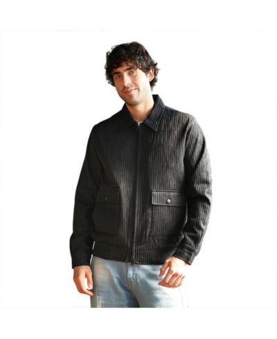Campus Sutra мужская куртка с молнией Midnight Black
