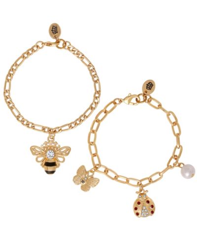 Браслет Juicy Couture Charm Duo - Ladybug & Bee