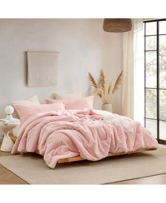 Peak of Cozy - Coma Inducer Oversized Comforter Set - Softest Pink