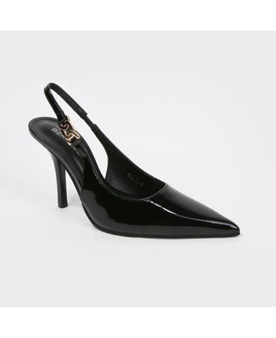 Женские туфли-мюли BERNESS Coetta Patent Slingback Heels
