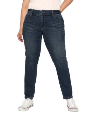Женские джинсы SLINK Jeans Denim High Rise Ankle Skinny in 28" inseam - Flora