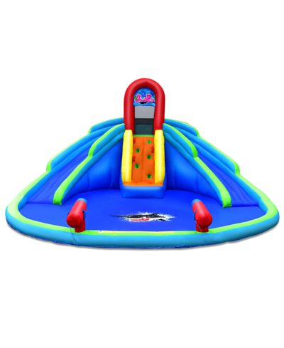 Skonyon Inflatable Waterslide Bounce House, 18'L x 17.5'W x 9.5'H, Blower Compatible, Ages 3+