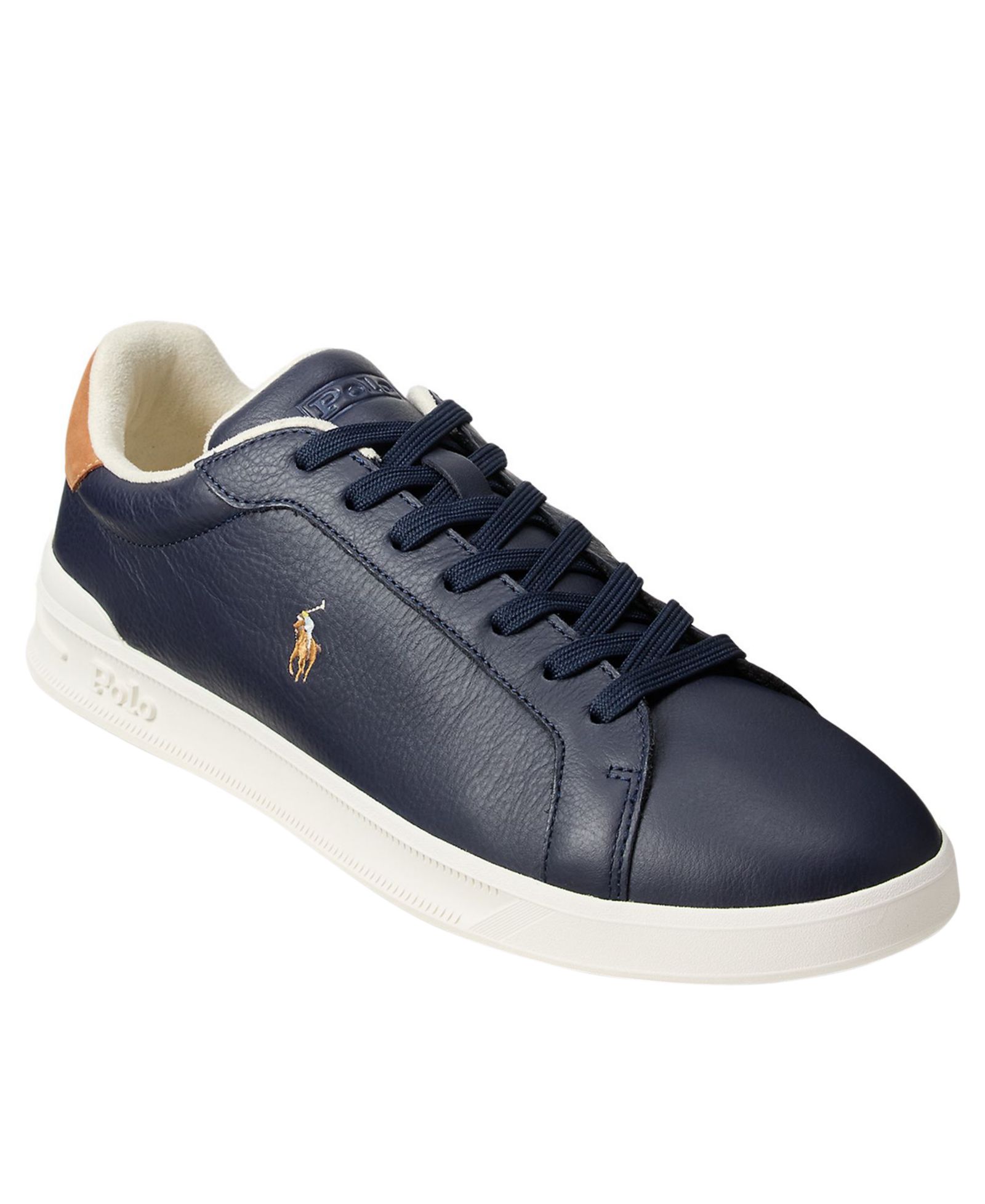 Polo Ralph Lauren Men's Heritage Court II Embroidered Lace-Up Shoes