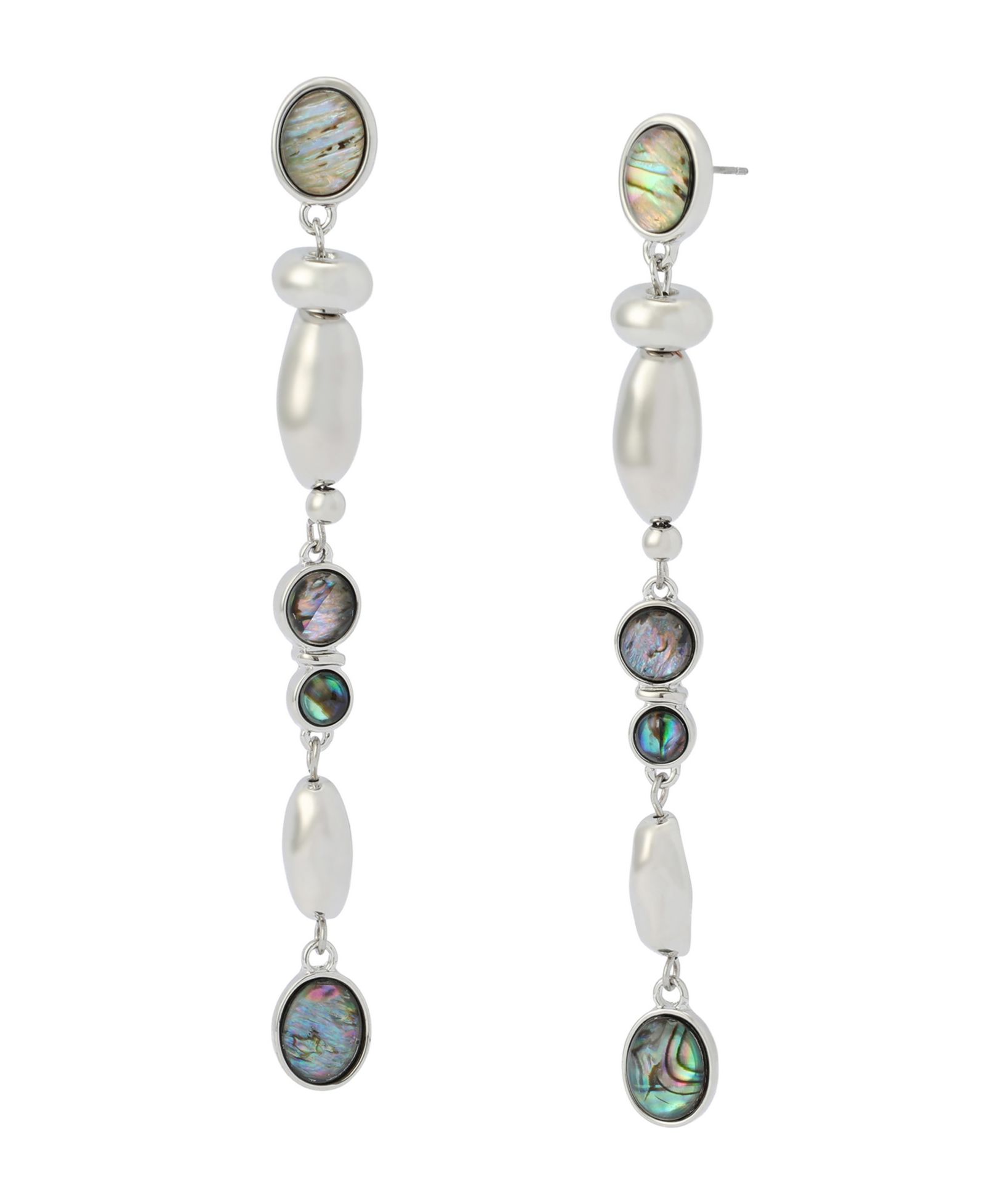 Серьги Robert Lee Morris Soho Abalone Beaded Linear