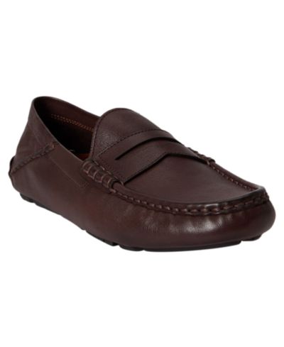 Polo Ralph Lauren лоферы Anders Leather Collapsible Heel Driver, Мужской