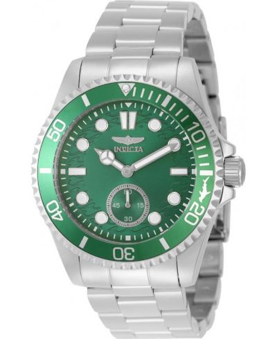 Invicta Men's 49423 Pro Diver Quartz VD78 Green Dial Watch