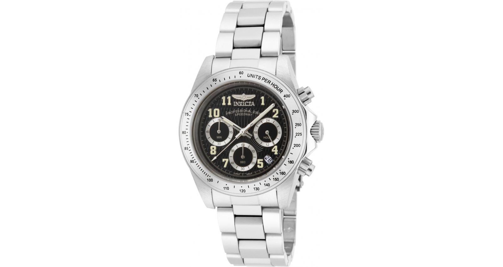 Invicta Мужские 17025 Speedway Quartz Chronograph Black Dial Watch