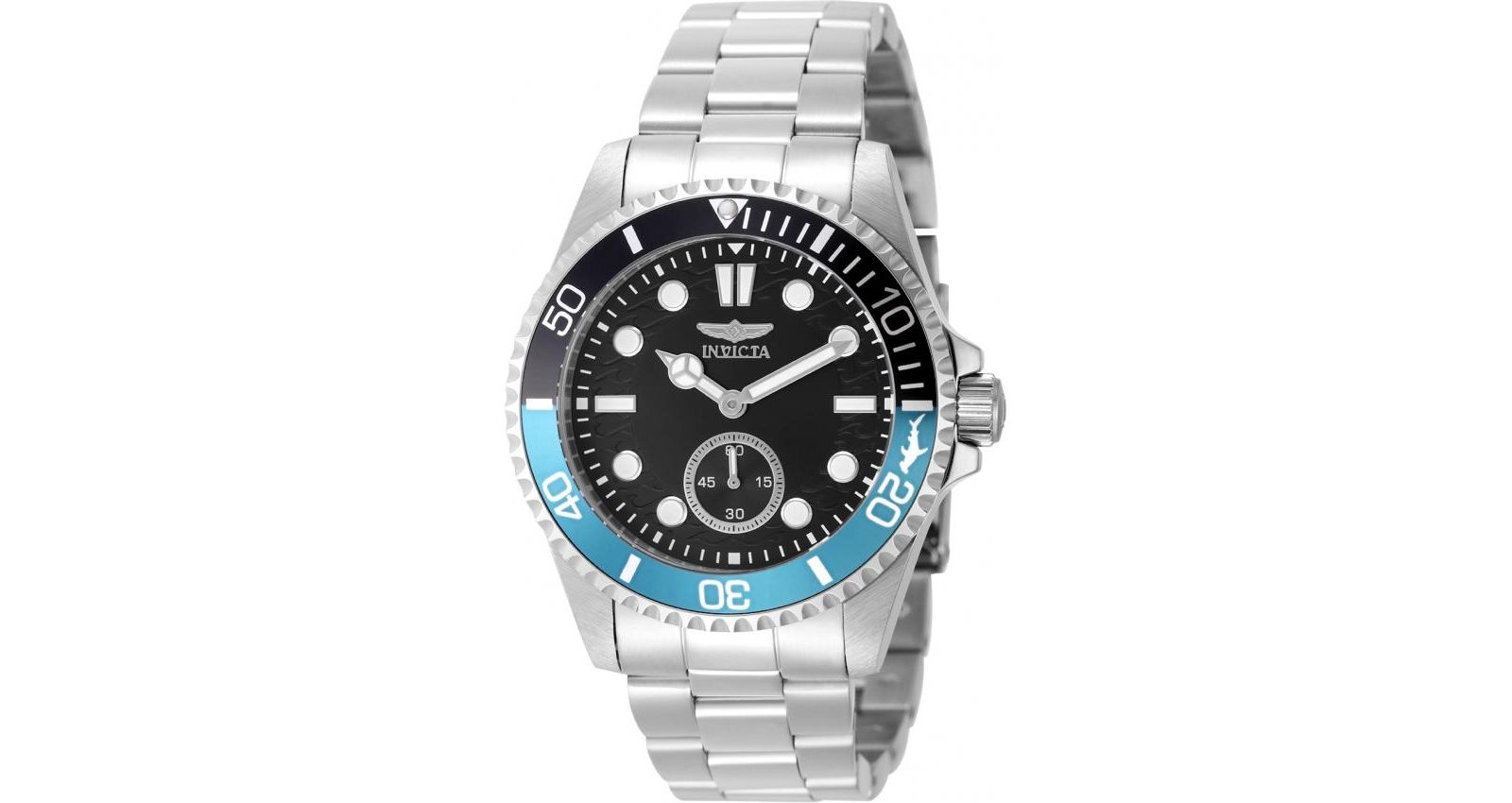 Invicta Men's 49437 Pro Diver Quartz VD78 Black Dial Watch
