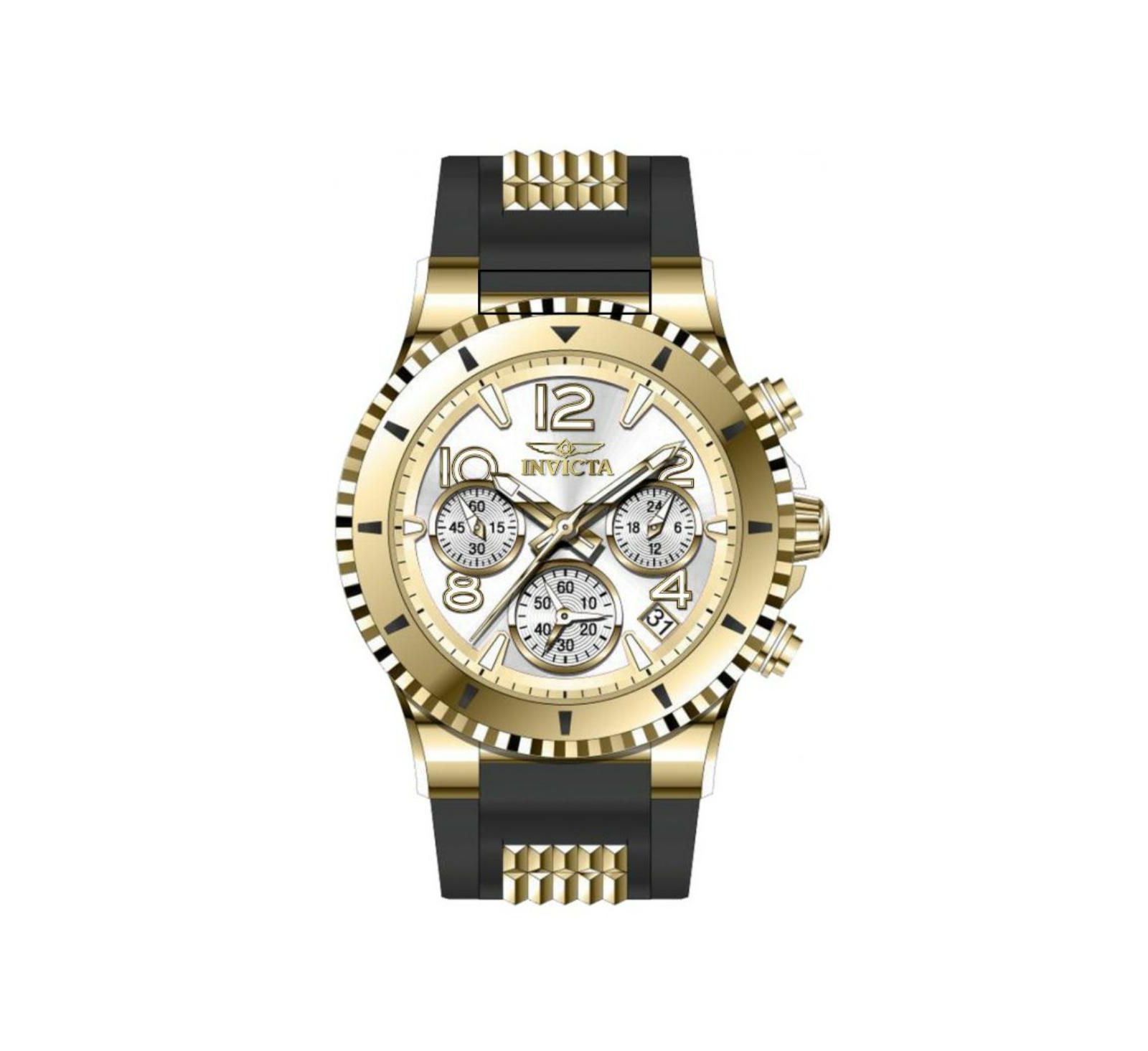 Invicta Women's 49804 BLU Quartz VD53 Silver Dial Watch