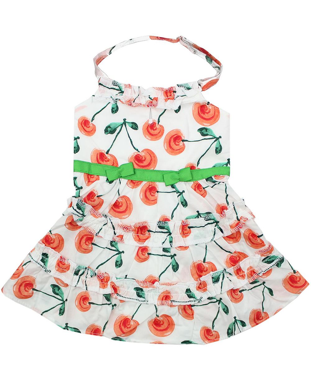 Parisian Pet платье Boho Red Poppies