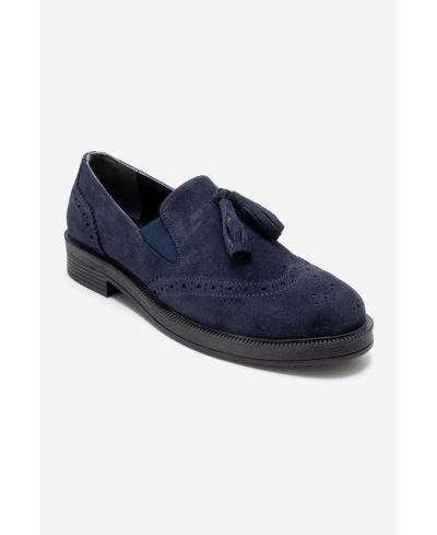 Женские лоферы Forever & Always Shoes Alex с кожаными кисточками