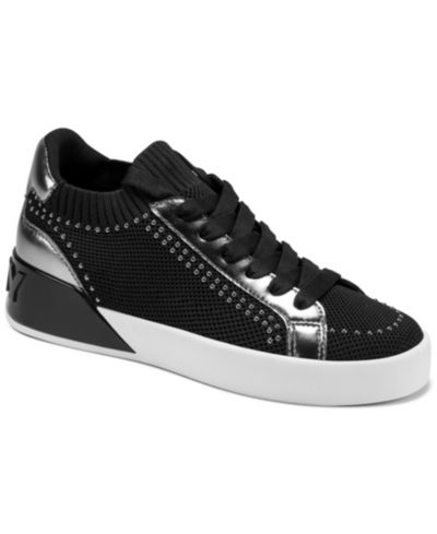 DKNY Women's Mallory Studs Lace-Up Sneakers