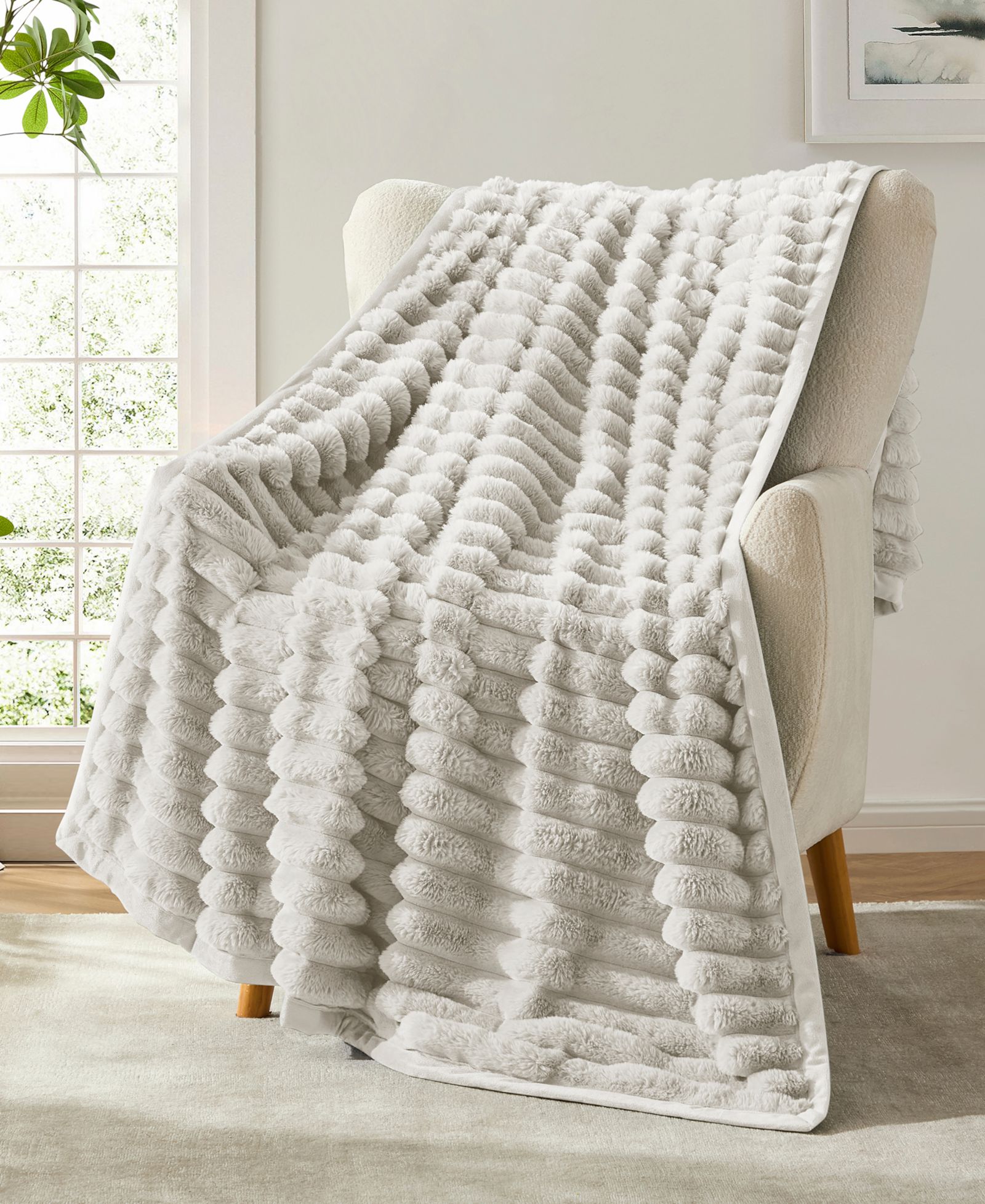 Nestl плед Raschel Mink Ultra Plush Twin/Full