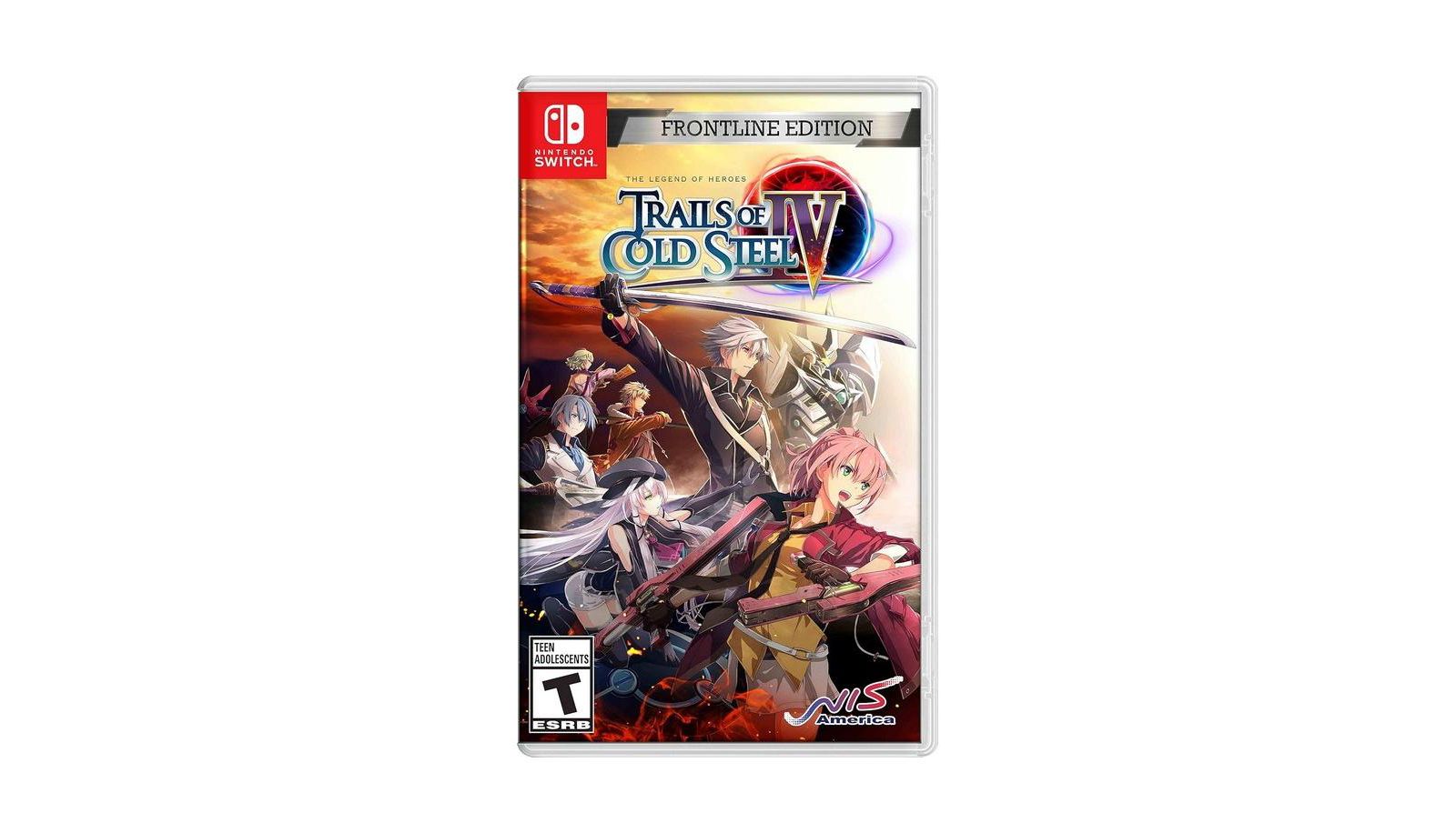 NSW - The Legends of Heroes: Trails of Cold Steel IV Frontline Edition [Артбук в мягкой обложке, музыкальное DLC, двусторонняя обложка]