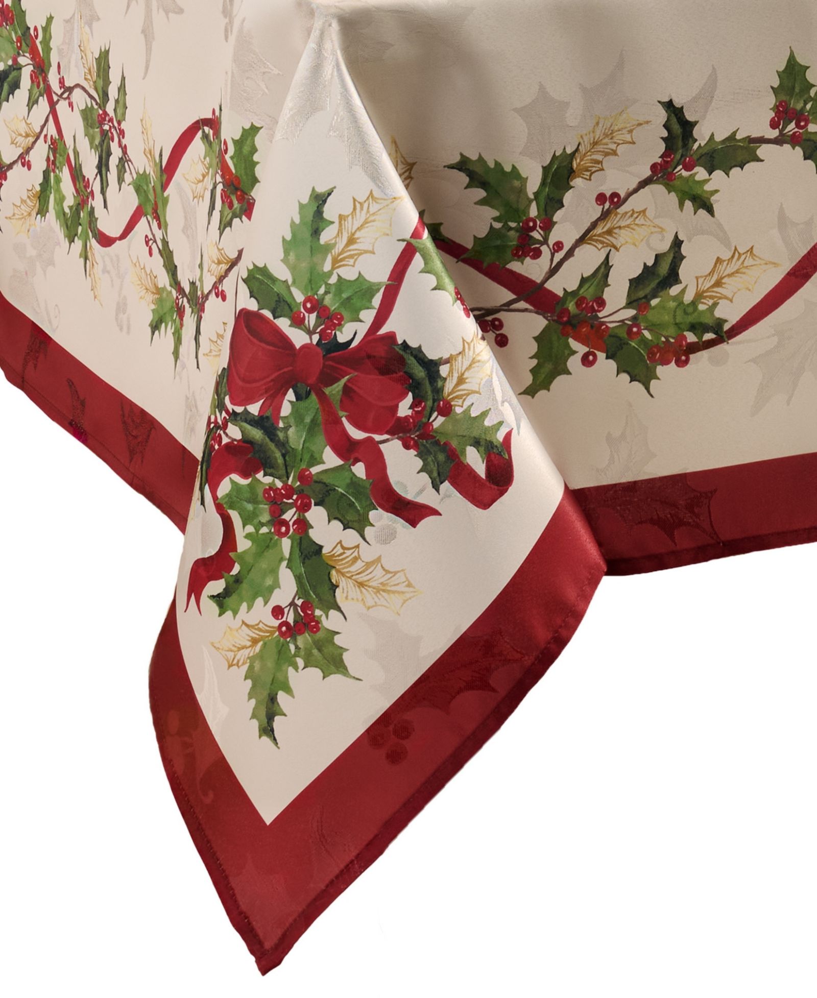 Скатерть Villeroy & Boch Winter Bows and Garland, 60" x 144"