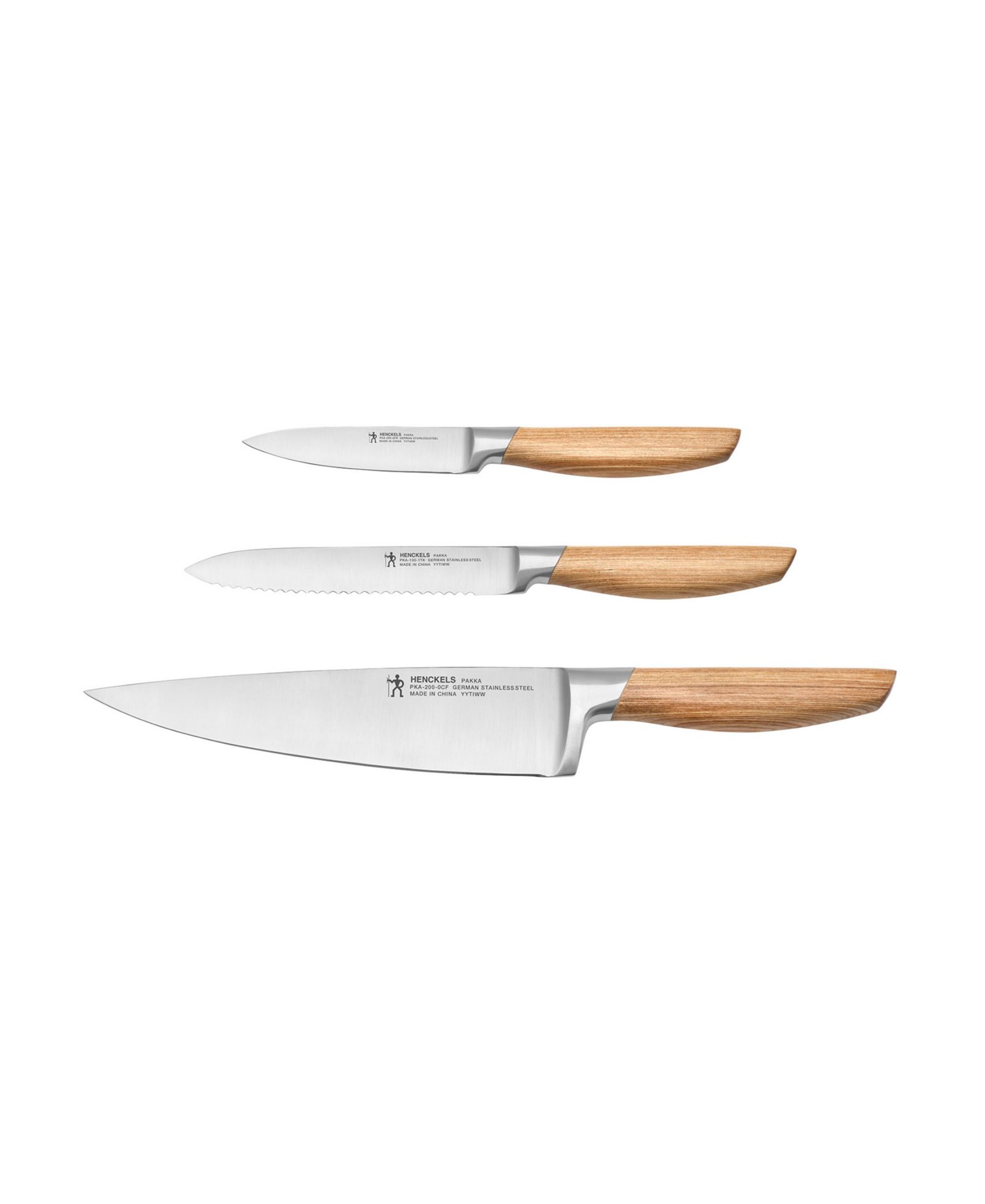 Henckels Pakka 3-Pc. Starter Knife Set
