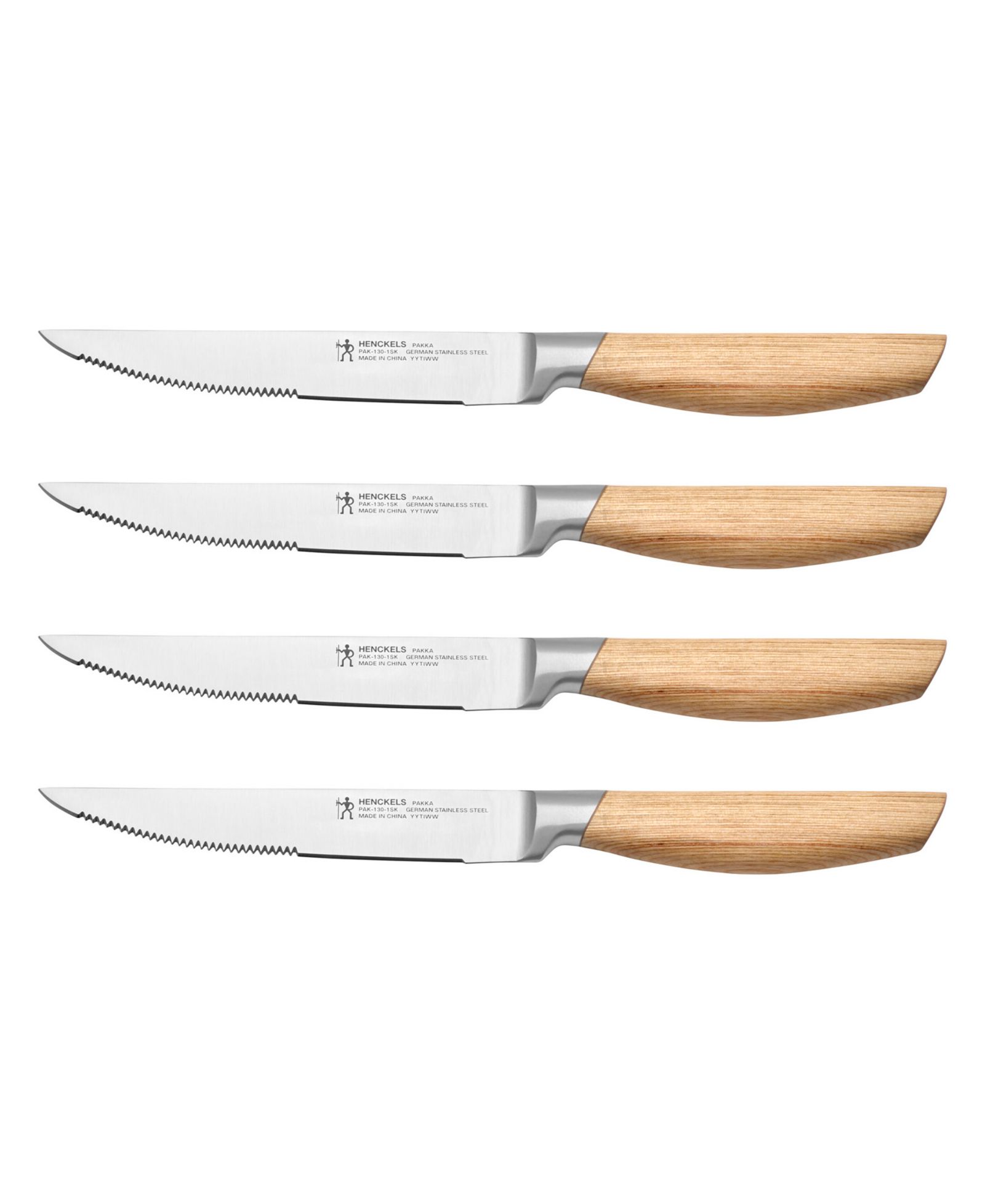 Henckels Pakka 4-Pc. Steak Knife Set