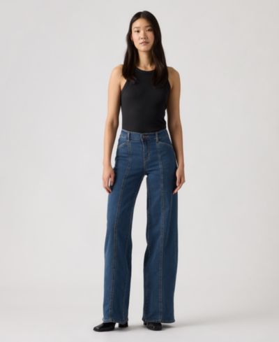 Levi's Women's 318 Seamed Wide-Leg Jeans