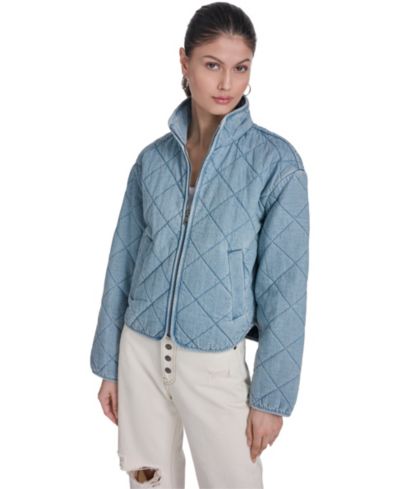 Женская стеганая куртка Levi's Women's Quilted Short Liner Zipper Jacket