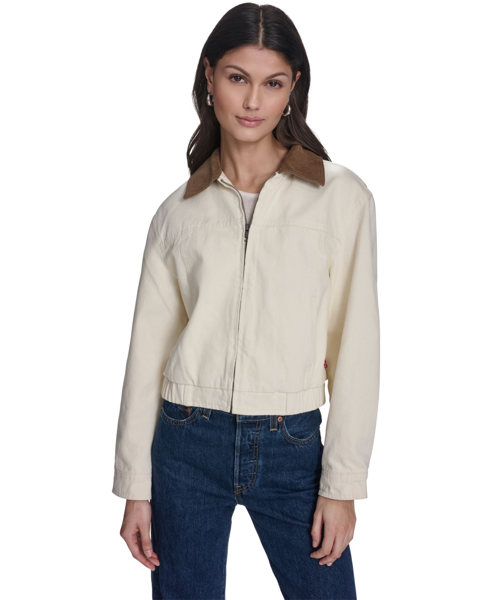 Женское пальто Levi's Women's Zip-Front Laydown Collar