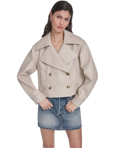 Levi's Женский жакет с воротником-стойкой Spread Collar Button-Front