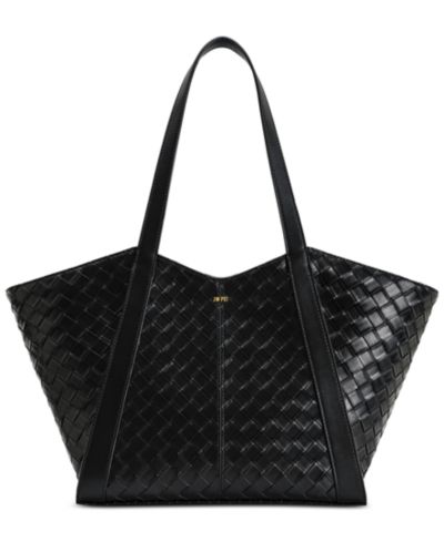 JW PEI Kiana Small Woven Tote Handbag