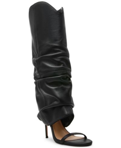 Steve Madden Женские Ravine Cuffed Knee High Stiletto Heel Boots