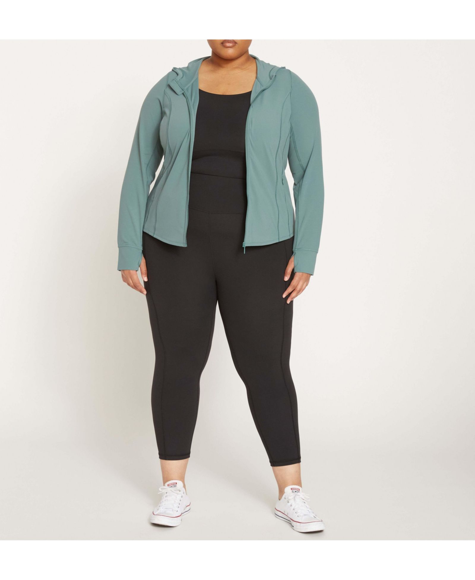 Universal Standard Plus Size леггинсы с укороченной длиной и карманами