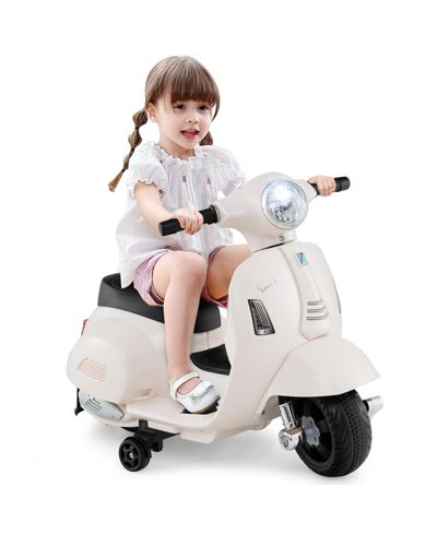 Детский мотоцикл SUGIFT Vespa с LED фарой и звуком горна