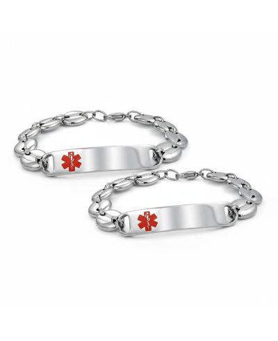Мужской медицинский браслет Bling Jewelry из нержавеющей стали