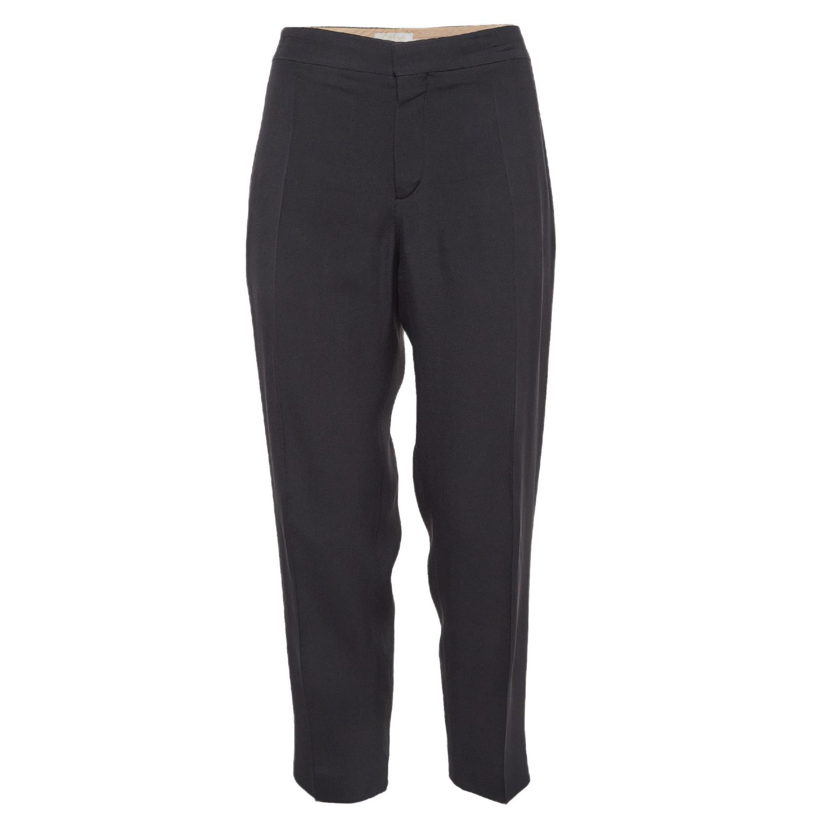 Pre-Owned Chloe Women's Black Gabardine Trousers