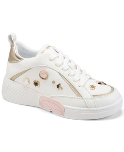 KARL LAGERFELD PARIS Women's Mineola Lace-Up Sneakers