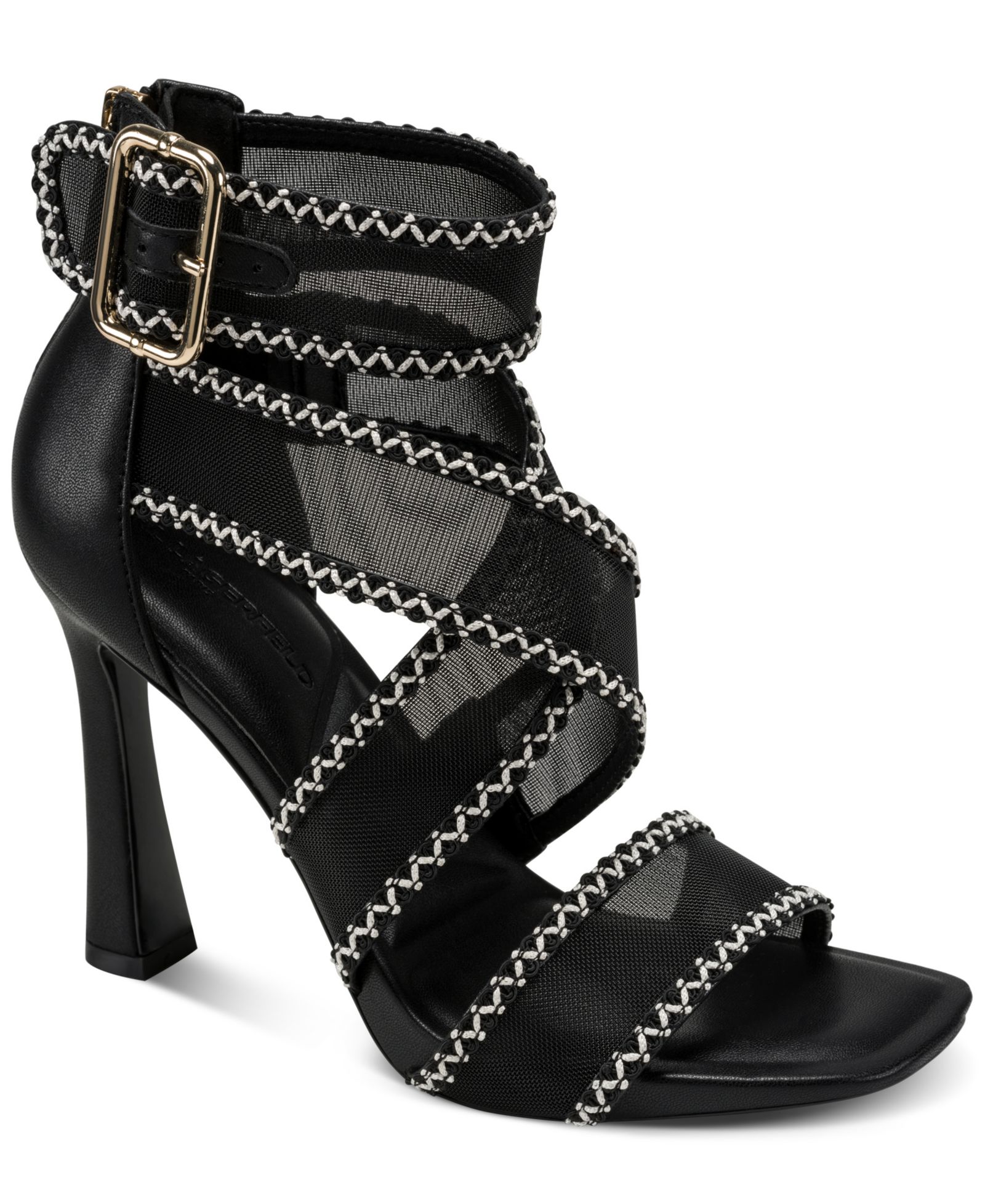 Женские босоножки KARL LAGERFELD PARIS Careliz Trim Ankle Dress Sandals