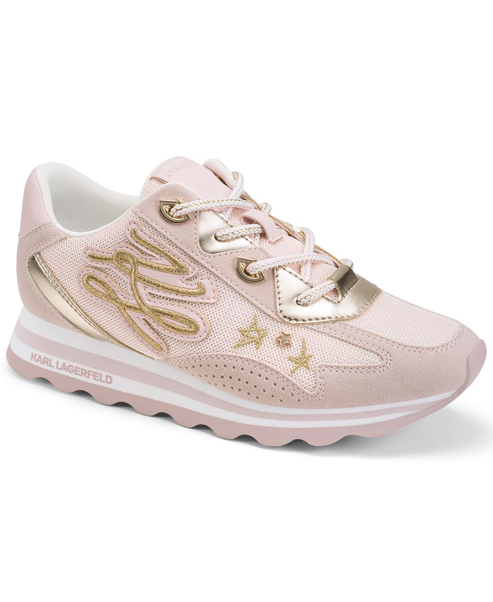 KARL LAGERFELD PARIS Women's Masrina Lace-Up Sneakers