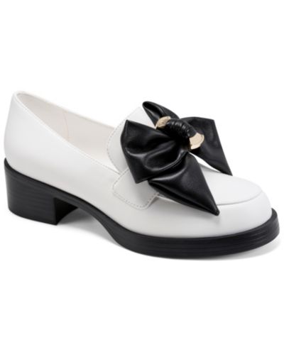 Женские лоферы KARL LAGERFELD PARIS Camilia Fan Bow Polka-Dot