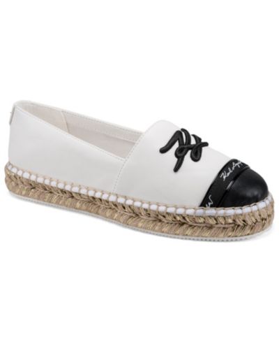 Женские эспадрильи KARL LAGERFELD PARIS Millicent Logo Slip-On