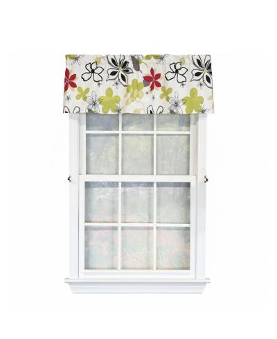 Декоративная занавеска для окна RLF Home, 100% хлопок, Aria, цвет Ivory, 50" W X 12" L