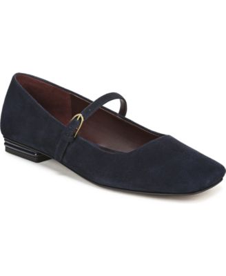 Navy Blue Suede