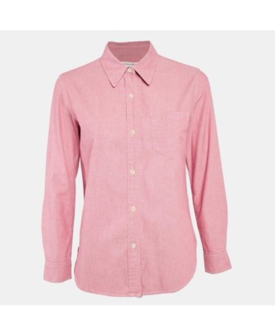Женская рубашка Isabel Marant Etoile Pink Cotton Long Sleeve