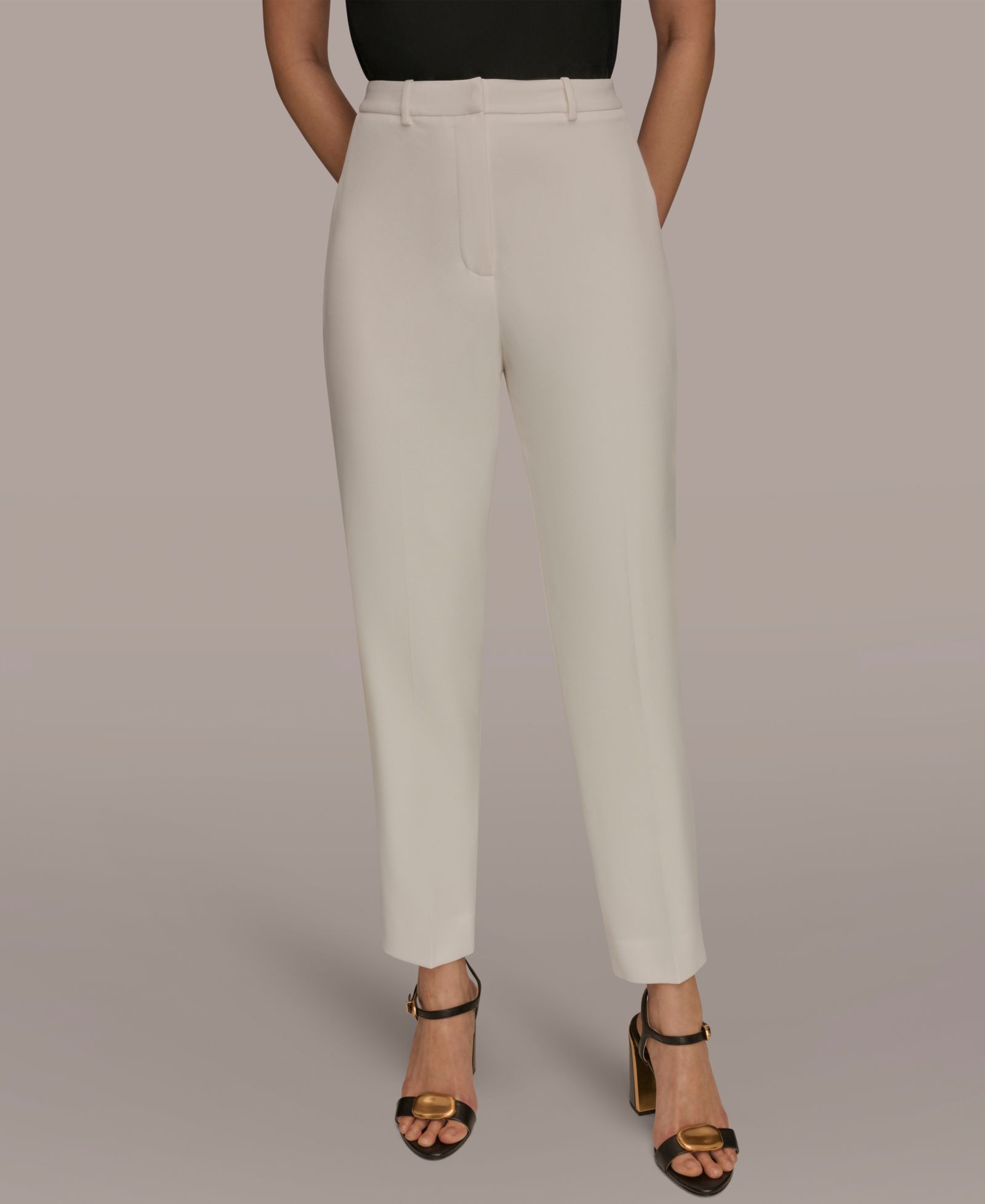 Женские брюки Donna Karan New York Slim Leg Ponte