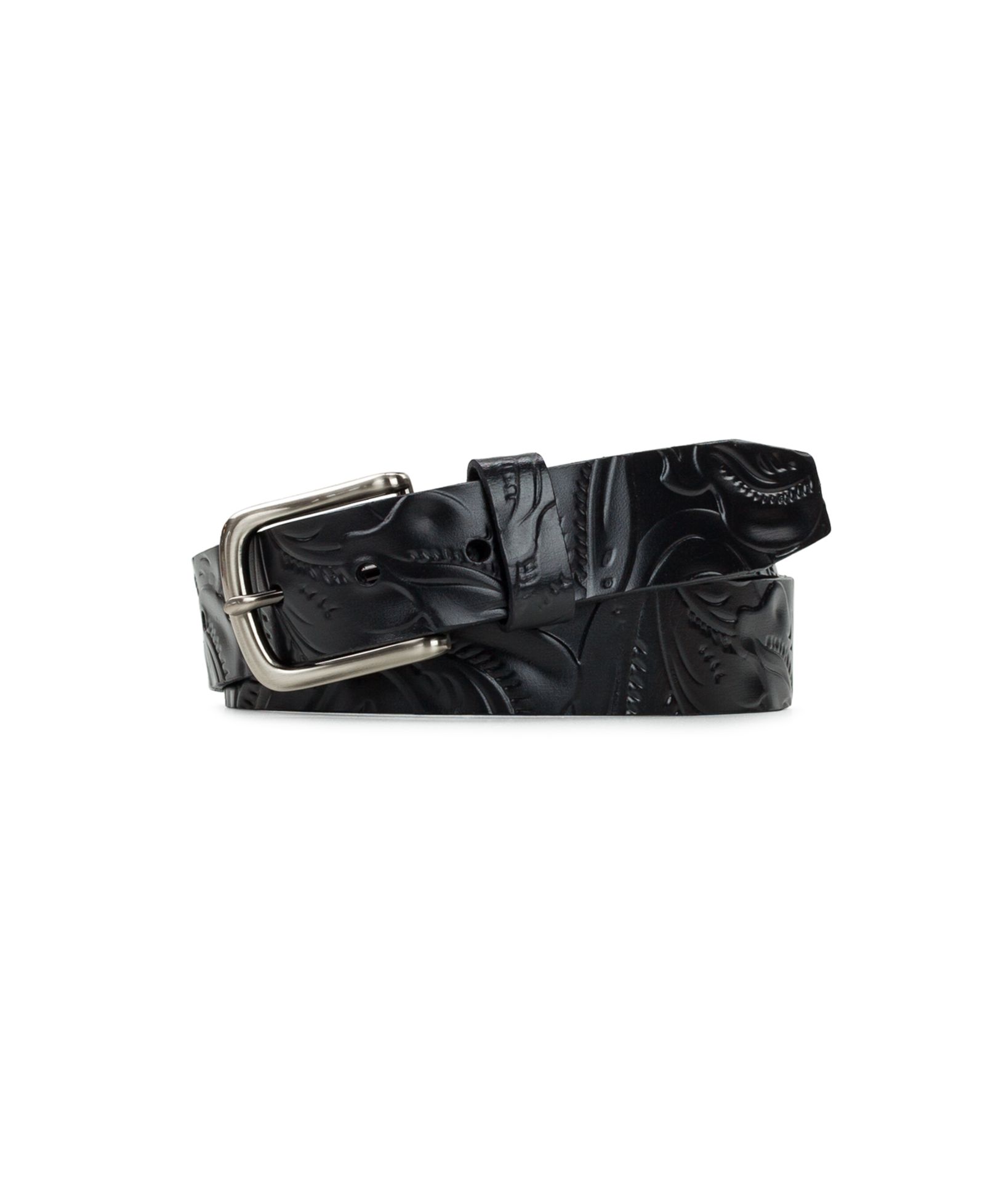 Patricia Nash Women's Pelosa Tooled Leather Belt