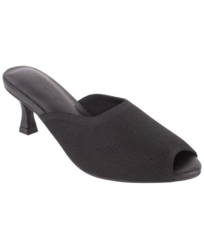 Tahari Women's Maui Kitten Heel Mules