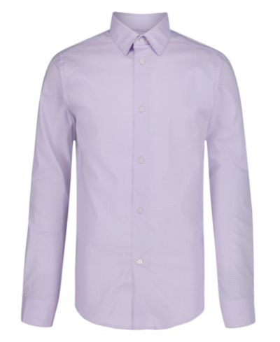 Calvin Klein Boys' 8-20 Textured Dress Shirt