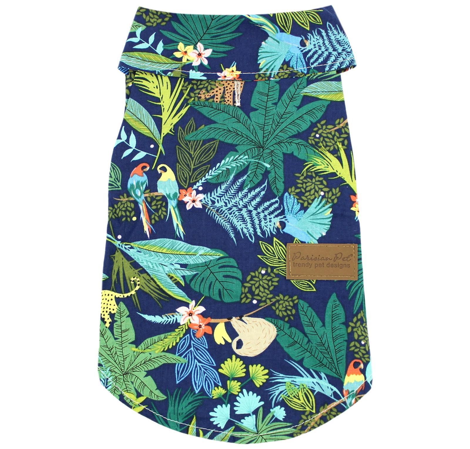Parisian Pet Camp Shirt Amazonia
