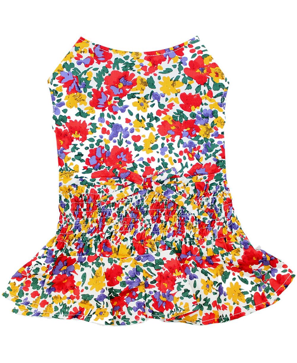 Платье Parisian Pet Ruched Waist Floral Artsy