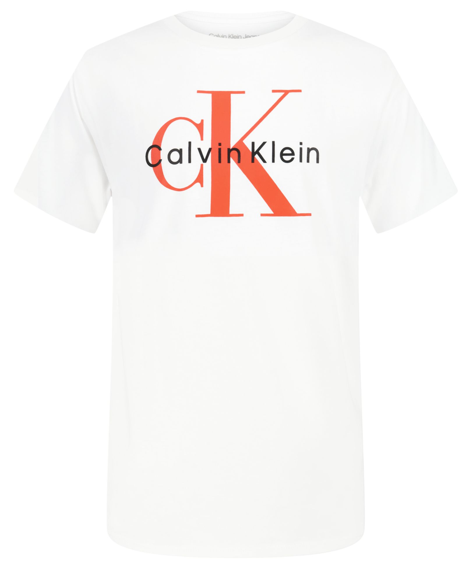 Детская футболка Calvin Klein Monologo с круглым вырезом