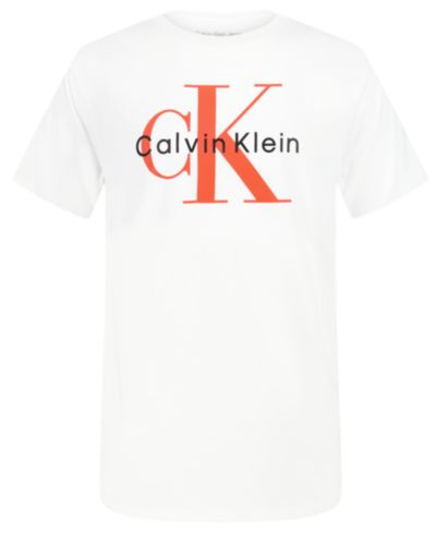 Детская футболка Calvin Klein Monologo с круглым вырезом