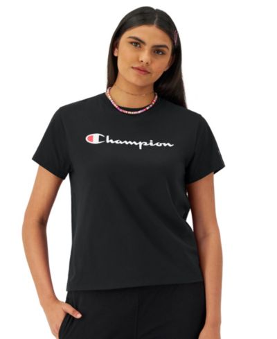 Champion Женская футболка с графическим принтом Classic Script