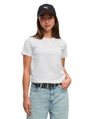 Puma Women's Crewneck Standard Small Logo T-Shirt